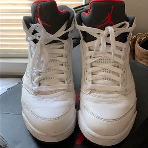 Jordan 5 white cement